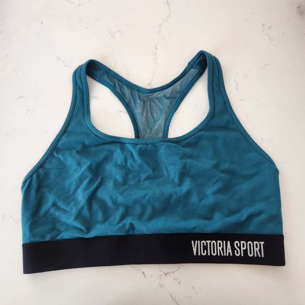 Teal Sports Bra